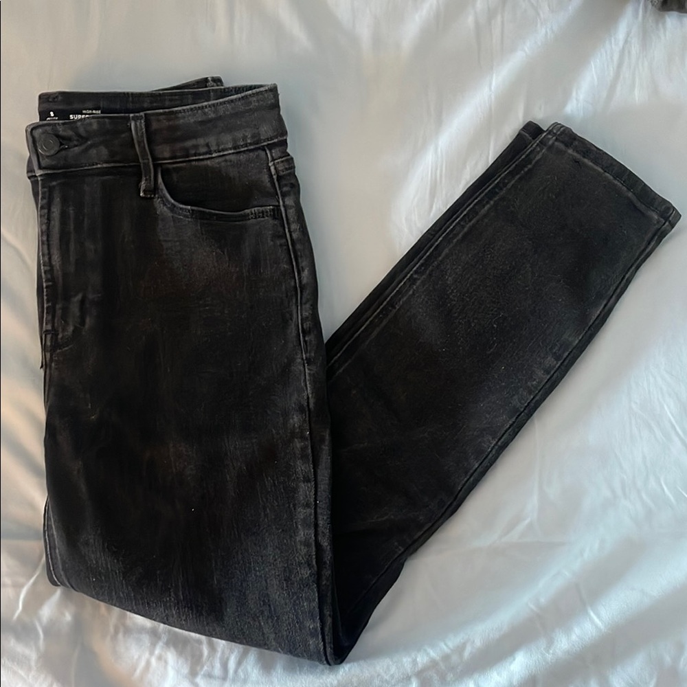 Women’s Black Denim Jeans Size 8P